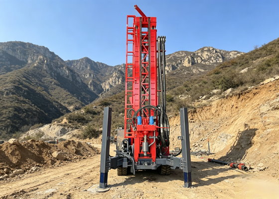 0-180m Eficiencia de la plataforma de perforación de pozos de agua para regiones áridas