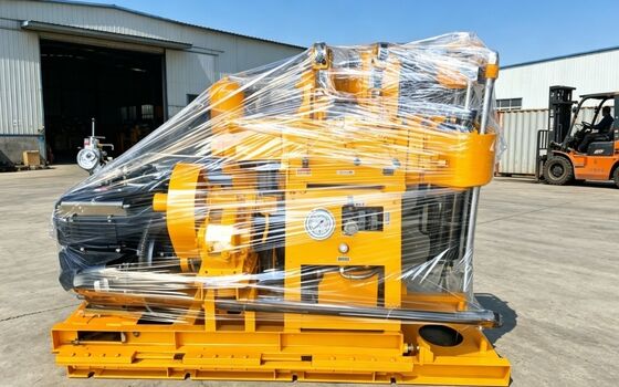 Alta estabilidad y precisión Rig de perforación de profundidad de 100-200 metros para investigación de exploración