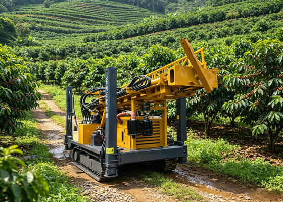 Máquina de perforación hidráulica Yuchai de 85 kW para regiones áridas