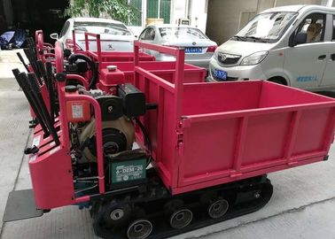 Granja del motor diesel que mina la capacidad hidráulica de Mini Dumper Track Transporter 2MT de la correa eslabonada de la pista