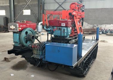 Plataforma de perforación durable de la base del poder diesel para la pequeña perforación del pozo del diámetro interior