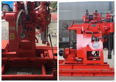 Máquina montada tractor remolque de la plataforma de perforación de la prueba del suelo con la estructura ligera