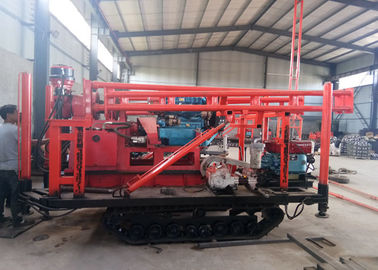 Plataforma de perforación de cuatro ruedas de los aparejos de taladro de la base de la exploración del sótano para geológico