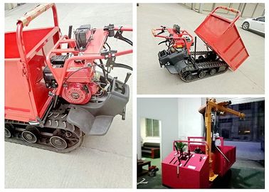 Mini descargador hidráulico de la correa eslabonada, uno mismo que carga mini caballos de fuerza del descargador 6.5HP