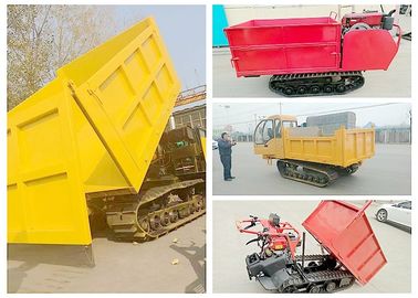 Mini transportador de goma del portador de la pista usado para el trabajo de la granja de la agricultura