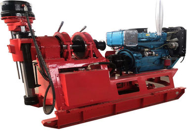 Tipo perforadora geológica, plataforma de perforación del eje XY-2 diesel del pozo de agua del poder