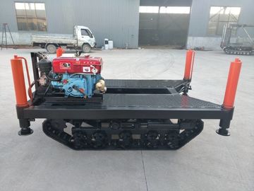 Máquina diesel de la investigación de suelo, perforadora de la prueba del suelo para la colección de la muestra del SPT