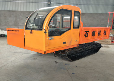 Transportador de la correa eslabonada de la pista del alto rendimiento, mini descargador hidráulico compacto