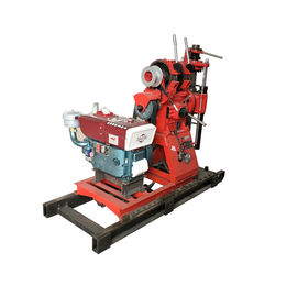Tipo diesel hidráulico del Portable de la máquina de la plataforma de perforación de roca del pozo de agua de 200 M