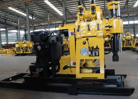 Plataforma de perforación hidráulica portátil del pozo de agua de Borewell los 200m