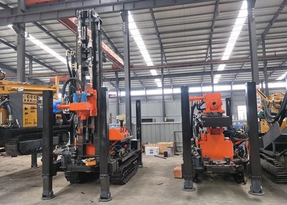 Riegue el taladro montado tractor Rig Machine del pozo el 180m