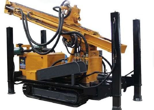 200m Sistema hidráulico neumático DTH Tractor montado