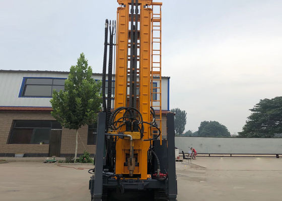 Aparejo rotatorio montado correa eslabonada de acero de los 400M Portable Water Drilling