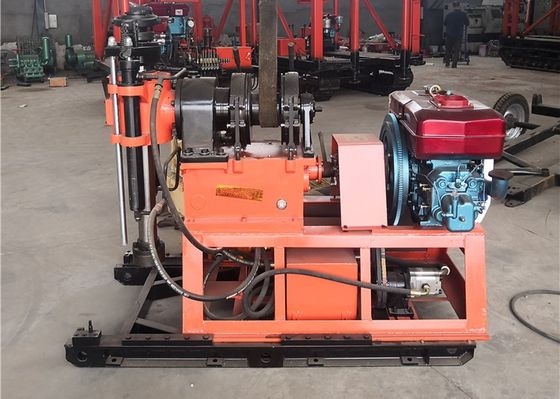 Profundidad 42m m Rod Core Drill Rig de 14.7KW los 300m