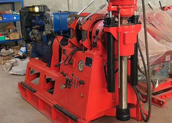 Taladro hidráulico Rig For Mine Equipment de base de la profundidad de los 500m