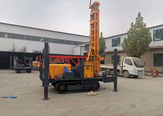 Plataforma de perforación hidráulica geológica del pozo de agua de la base los 300m de la roca