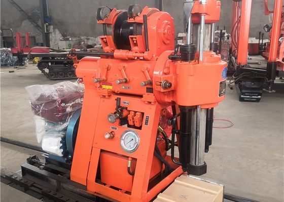 Dirigir el taladro Rig Hydraulic Diesel Powered de base de la profundidad del 150m