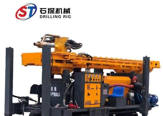 350 metros diesel flexibles de la perforación que perfora a Rig Hydraulic Controlled