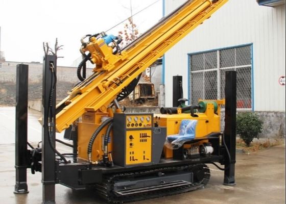 Eficacia alta amarilla de los 6m Rod Water Well Drilling Rig 350 metros