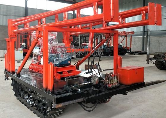 taladro de roca diesel de la tracción de la profundidad del 100m Rig Machine