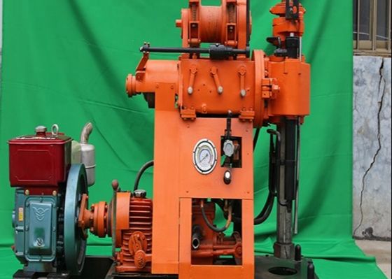 Pequeña plataforma de perforación del pozo de agua de la perforación diesel portátil 15KW