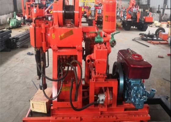 1 perforación geológica Rig Machine High Working Efficiency del pozo los 200m del día 1