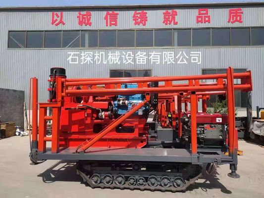 Suelo que prueba el taladro montado pista automotora Rig Machine