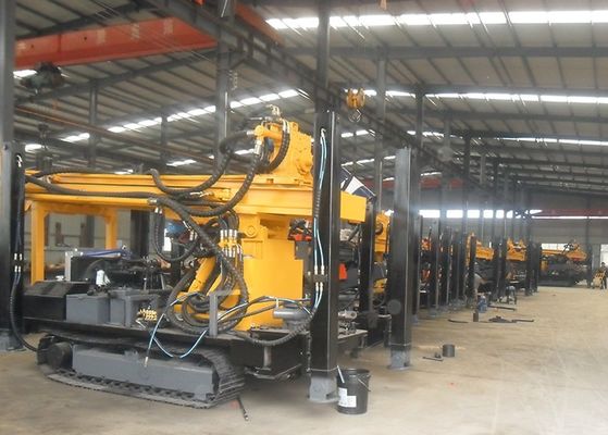 Máquina hidráulica de encargo del taladro de la correa eslabonada del poder diesel el 180m