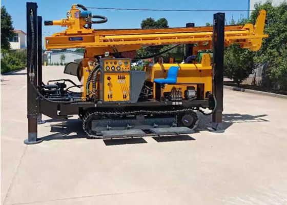 Tipo máquina hidráulica grande del impacto del taladro de la correa eslabonada del pozo profundo del diámetro interior