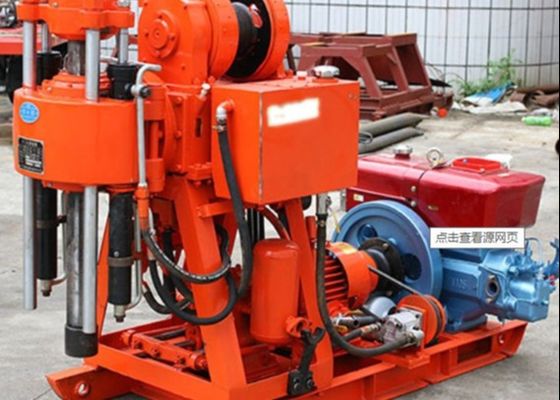 Máquina de perforación geológica de 150 metros con motor diesel XY-1A Diámetro del agujero personalizado