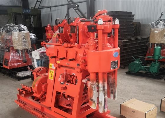 Altos plataforma de perforación geológica del OEM GK 200 del motor de Yuchai del rendimiento laboral