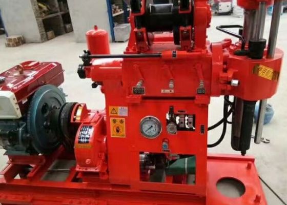 200 metros de la profundidad del equipo GK 200 hidráulicos de la base de perforadora portátil