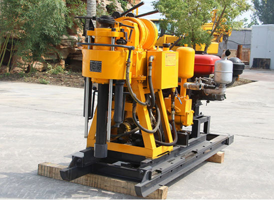 Taladro rotatorio montado vehículo Rig Machine de base 15kw del positivo de la base de la mina