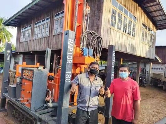 plataformas de perforación hidráulicas del pozo de agua de 89kw los 400m para la ingeniería