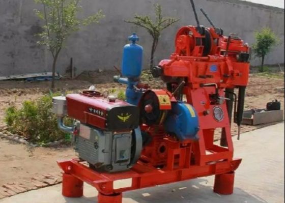 perforación portátil que dirige Rig For Water Well de los 200m Spt