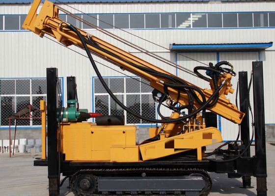 La correa eslabonada de acero modificada para requisitos particulares montó la perforación neumática Rig For Borehole del ST 300