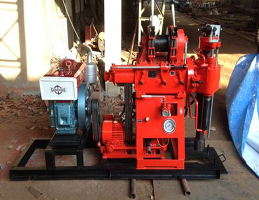 Pequeño pozo de agua rotatorio de XY-1A que perfora el motor eléctrico de Rig Diesel Engine Power Or