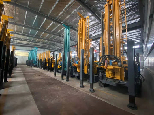 Plataforma de perforación neumática de la perforación del pozo de agua los 350M Portable