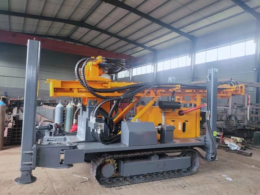 Taladro montado correa eslabonada neumática de alta velocidad Rig Machine St 180 para la perforación de la perforación del pozo de agua