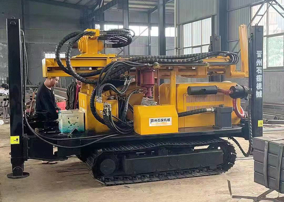 Perforación neumática Rig Portable St 200 del poder diesel de la profundidad de 200 metros para el pozo de agua
