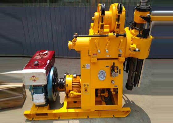 Perforación geológica portátil Rig Machine de Xy-1a 150 metros de exploración