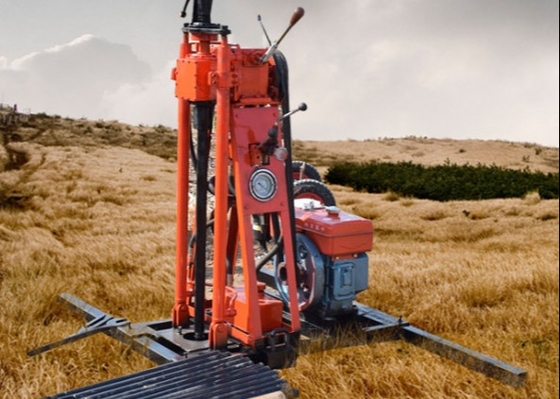 50 metros que dirigen la exploración de Rig Portable Lightweight Easy Movement de la perforación