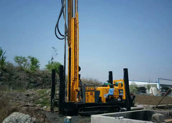 Pozo de agua St350 que perfora a Rig Crawler Type Full Hydraulic los 350m profundamente
