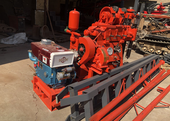 Instalación de perforación de ingeniería de núcleo de minería de oro para la recolección de muestras Gk 200