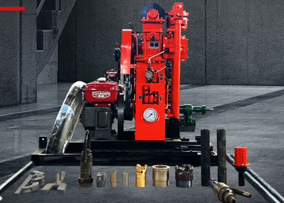 Perforadora geológica plegable de 360 grados 50 metros de profundo