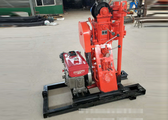Pequeños 50 metros de la perforación geológica Rig Machine Engineering
