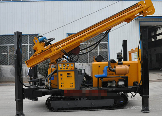 El motor de perforación profunda con compresor de aire y una bomba de lodo BW 250