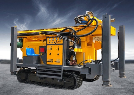92kw Yuchai Motor Diesel Rig de perforación neumática para pozo de aguas profundas 350 metros