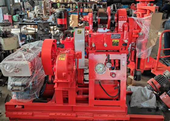 Taladro Rig Diamond Exploration Machine For Sampling de base de 300 milímetros de diámetro