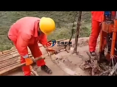 Perforación geológica potente flexible Rig Reach 50 metros de profundidad